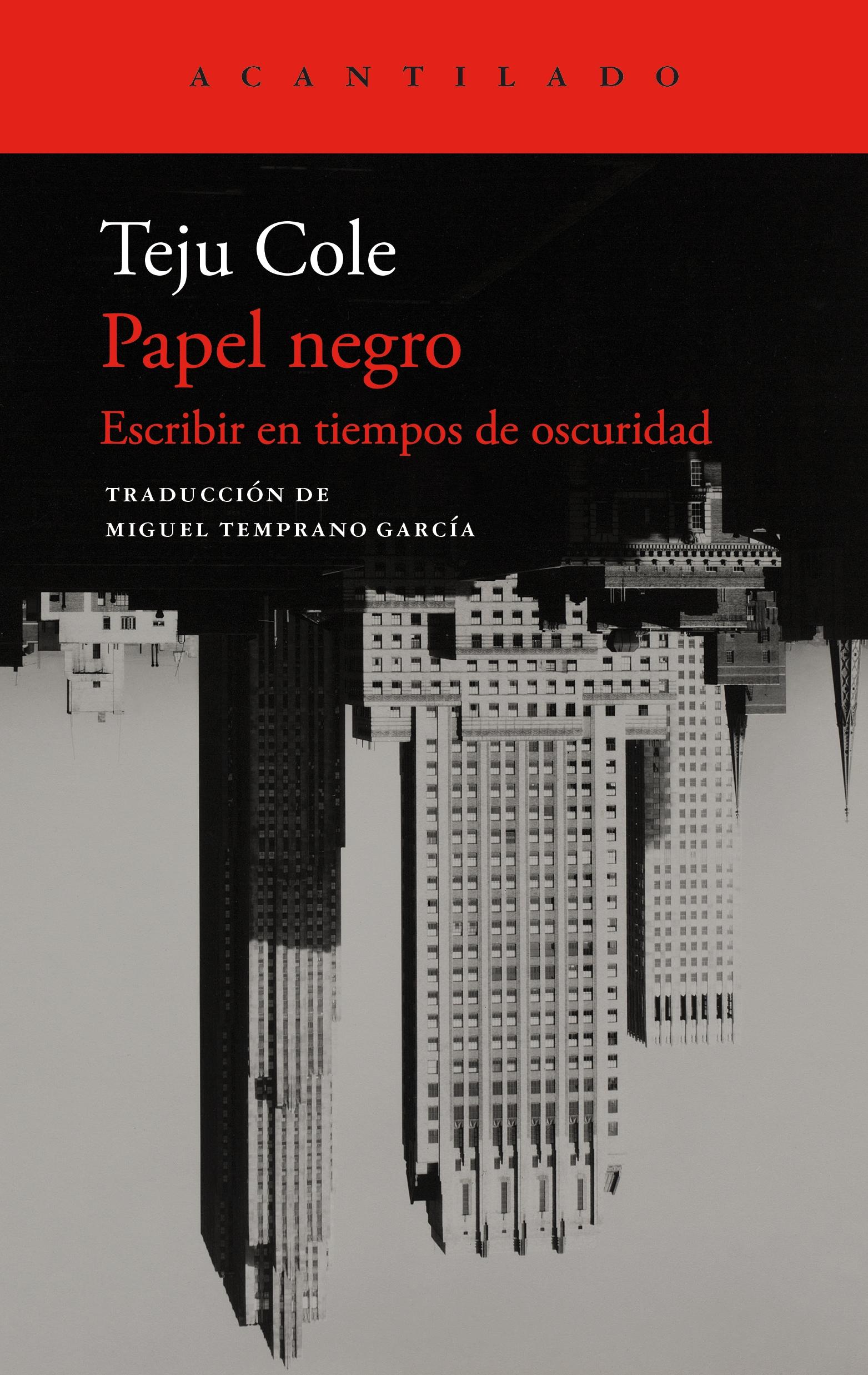 Papel negro. 9788419958570 Papel negro. 9788419958570